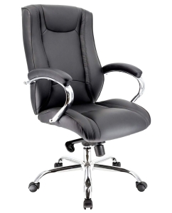 Купить Кресло Everprof Кресло руководителя Everprof King LB M Экокожа Черный в E-mobi
