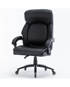 Купить Офисное кресло CHAIRMAN CH412 экокожа, черный в E-mobi