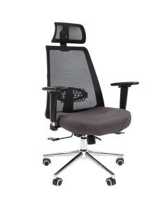 Купить Компьютерное кресло Chairman 535 LUX черно-серый в E-mobi
