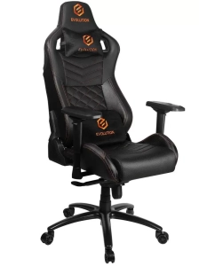 Купить Кресло компьютерное игровое EVOLUTION CONQUEROR BLACK в E-mobi