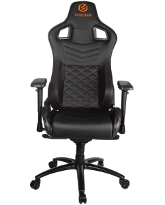 Купить Кресло компьютерное игровое EVOLUTION CONQUEROR BLACK  в E-mobi