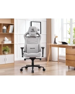 Купить Кресло игровое EVOLUTION NOMAD Grey, ткань, серый  в E-mobi