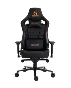 Купить Игровое компьютерное кресло EVOLUTION NOMAD Black/Orange, тканевое  в E-mobi