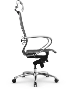 Купить Кресло МЕТТА Samurai S-2.04 MPES, на колесиках, сетка, белый z312294552  в E-mobi