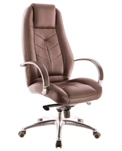Купить Кресло Everprof Drift Lux M Кожа Коричневый в E-mobi