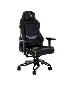 Купить Кресло компьютерное игровое ZONE 51 Cyberpunk Черный/Зеленый  в E-mobi