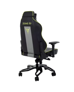 Купить Кресло компьютерное игровое ZONE 51 Cyberpunk Черный/Зеленый  в E-mobi