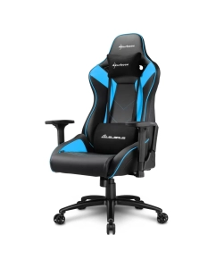 Купить Кресло компьютерное Sharkoon Elbrus 3, black/blue в E-mobi