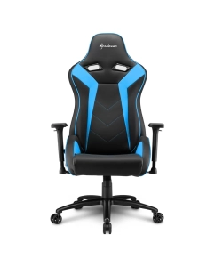 Купить Кресло компьютерное Sharkoon Elbrus 3, black/blue  в E-mobi