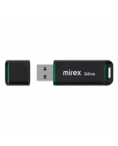 Купить Флешка Mirex SPACER BLACK 32 ГБ (SPACER BLACK 32GB 13600-FMUSBK32)  в E-mobi