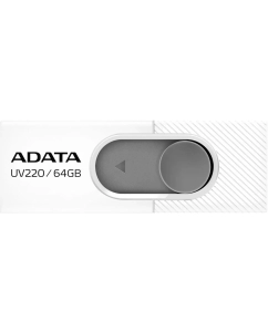 Купить Флешка USB A-Data UV220 64ГБ, USB2.0, белый и серый auv220-64g-rwhgy в E-mobi