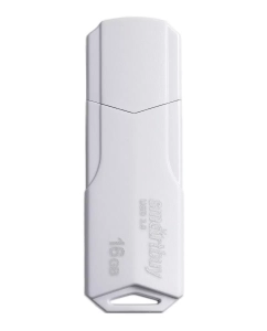 Купить Флэш диск SmartBuy 16GB CLUE White (SB16GBCLU-W3) в E-mobi