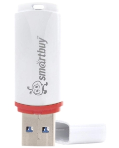 Купить Флешка SmartBuy Crown 16ГБ White (SB16GBCRW-W) в E-mobi
