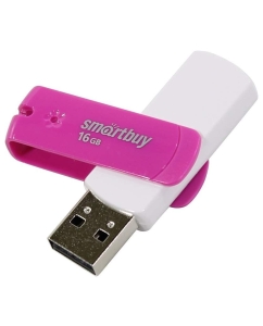 Купить Флешка SmartBuy Diamond 16ГБ White/Pink (SB16GBDP)  в E-mobi