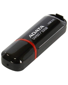 Купить Флешка ADATA UV150 32ГБ Black (AUV150-32G-RBK) в E-mobi