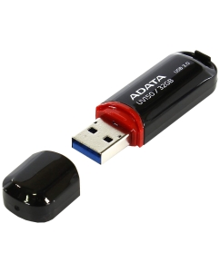 Купить Флешка ADATA UV150 32ГБ Black (AUV150-32G-RBK)  в E-mobi