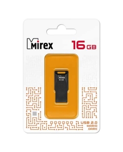 Купить Флешка MIREX Mario 16ГБ Black (13600-FMUMAD16)  в E-mobi