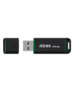 Купить Флешка Mirex SPACER BLACK 64 ГБ (SPACER BLACK 64GB 13600-FMUSBK64)  в E-mobi