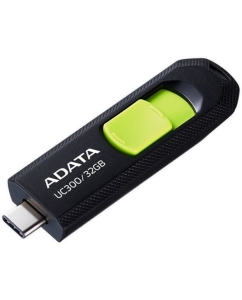 Купить Флешка ADATA 32 ГБ (ACHO-UC300-32G-RBK/GN) в E-mobi