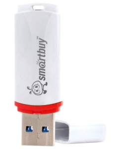 Купить Флешка SmartBuy Crown 64ГБ White (SB64GBCRW-K) в E-mobi