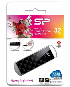 Купить Флешка Silicon Power Ultima U03 32ГБ Black (SP032GBUF2U03V1K)  в E-mobi