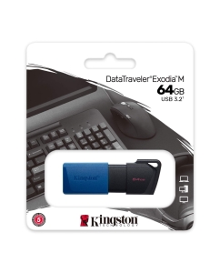 Купить Флешка Kingston DataTraveler Exodia M 64GB (DTXM/64GB)  в E-mobi