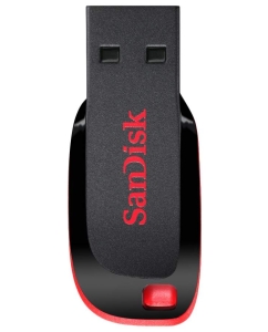 Купить Флешка SanDisk Cruzer Blade 32ГБ Black (SDCZ50-032G-B35) в E-mobi