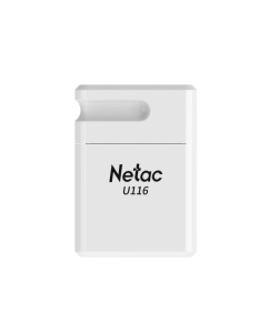 Купить Флешка Netac U116 64ГБ White (NT03U116N-064G-30WH) в E-mobi