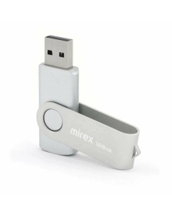 Купить Флешка Mirex Swivel 128 ГБ (SWIVEL SILVER 128GB 13600-FMUSI128)  в E-mobi