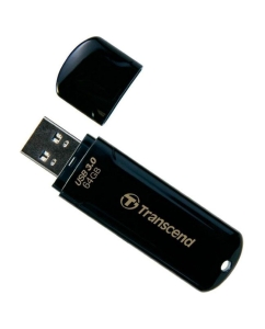 Купить Флешка Transcend JetFlash 700 64ГБ Black (TS64GJF700) в E-mobi