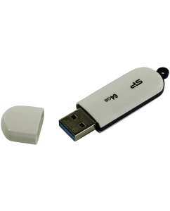 Купить Флешка Silicon Power Blaze B32 64 ГБ белый (SP064GBUF3B32V1W)  в E-mobi