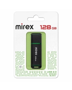 Купить Флешка Mirex SPACER BLACK 128 ГБ (SPACER BLACK 128GB 13600-FMUSP128)  в E-mobi