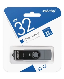 Купить Флэш диск Smartbuy 32GB Twist Dual Type-C/Type-A (SB32GB3DUOTWK) в E-mobi