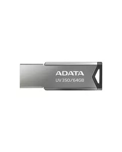 Купить Флешка ADATA UV350 64ГБ Grey (AUV350-64G-RBK) в E-mobi