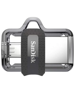 Купить Флешка SanDisk Ultra Dual Drive 64ГБ Black (SDDD3-064G-G46) в E-mobi