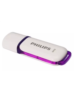 Купить Флэш-накопитель Philips Snow2.0 64Gb, FM64FD70B/97 в E-mobi