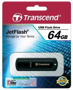 Купить Флешка Transcend JetFlash 350 64ГБ Black (TS64GJF350)  в E-mobi