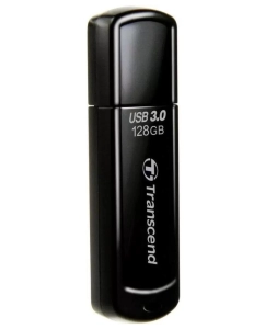 Купить Флешка Transcend JetFlash 700 128ГБ Black (TS128GJF700)  в E-mobi