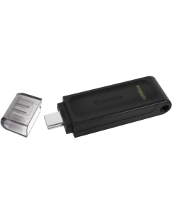 Купить Флешка Kingston DataTraveler 70 128 ГБ черный (DT70/128GB) в E-mobi