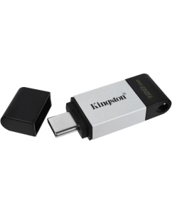 Купить Флешка Kingston DataTraveler 80 M DT80M/128GB 128ГБ, USB3.2, черный  в E-mobi