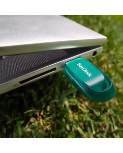 Купить Флешка SanDisk CZ96 Ultra Eco 128 ГБ Blue-Green (SDCZ96-128G-G46)  в E-mobi