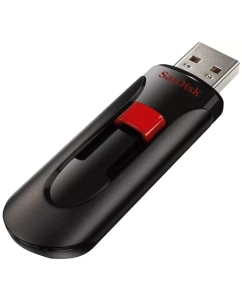 Купить Флешка SanDisk Cruzer Glide 128ГБ Red/Black (SDCZ60-128G-B35) в E-mobi