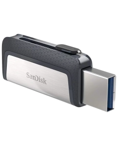Купить Флешка SanDisk Ultra Dual 64ГБ Silver/Black (SDDDC2-064G-G46)  в E-mobi
