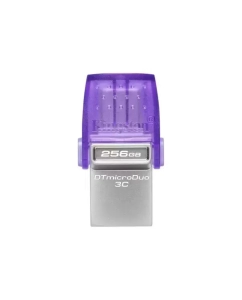 Купить Флешка Kingston DataTraveler microDuo 3C G3 256GB (DTDUO3CG3/256GB) в E-mobi