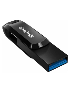 Купить Флешка SanDisk 128Gb Ultra Dual Drive Go (SDDDC3-128G-G46) 128 ГБ Black  в E-mobi