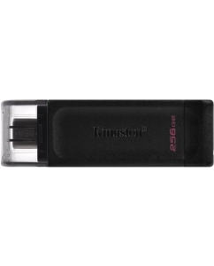 Купить Флешка USB Type-C Kingston DataTraveler 70 DT70/256GB 256ГБ, USB3.2, черный в E-mobi