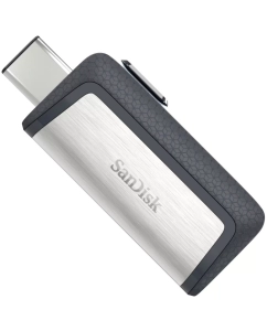 Купить Флешка SanDisk Ultra Dual 128ГБ Grey (SDDDC2-128G-G46) в E-mobi