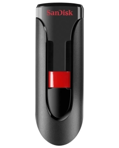Купить Флешка SanDisk Cruzer Glide 256ГБ Black/Red (SDCZ60-256G-B35)  в E-mobi