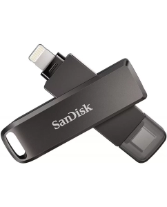 Купить Флешка SanDisk iXpand Luxe 64ГБ Black (SDIX70N-064G-GN6NN) в E-mobi
