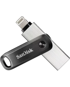 Купить Флешка SanDisk iXpand Go 128 ГБ черный (SDIX60N-128G-GN6NE)  в E-mobi